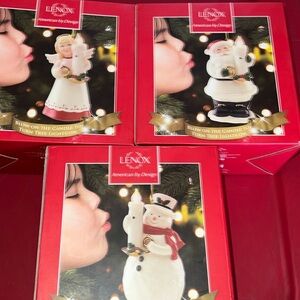 LENOX collectible set ornaments